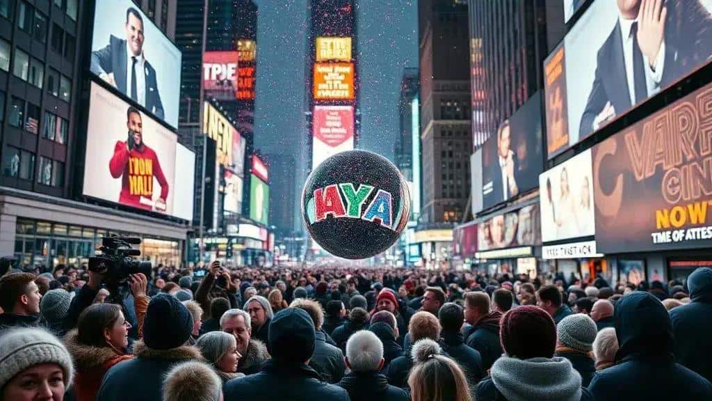 Por que o réveillon em Times Square é tão famoso