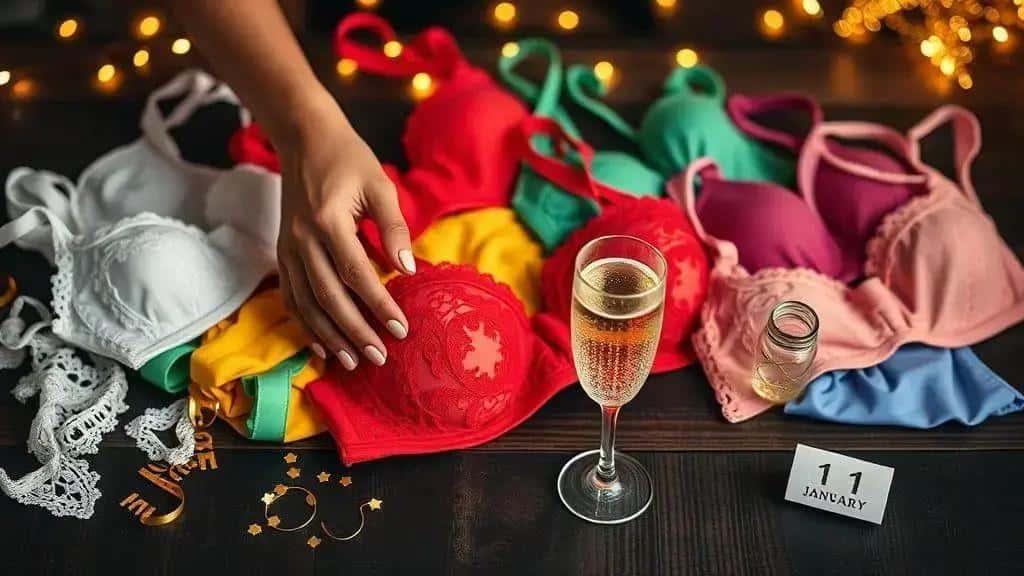 Por que usamos lingerie colorida no réveillon?
