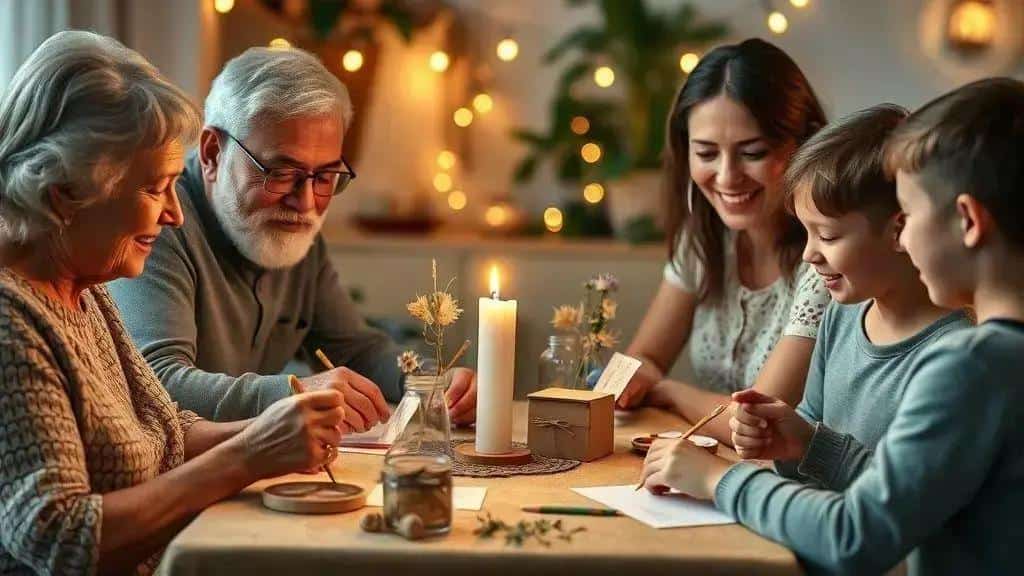 Preparando a família: como criar um ritual significativo Preparando a família: como criar um ritual significativo