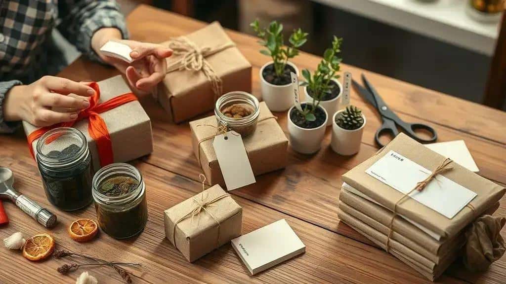 Presentes conscientes: ideias econômicas e personalizadas