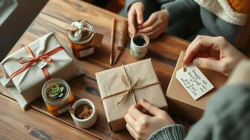 presentes sustentáveis, personalizados e com valor afetivo