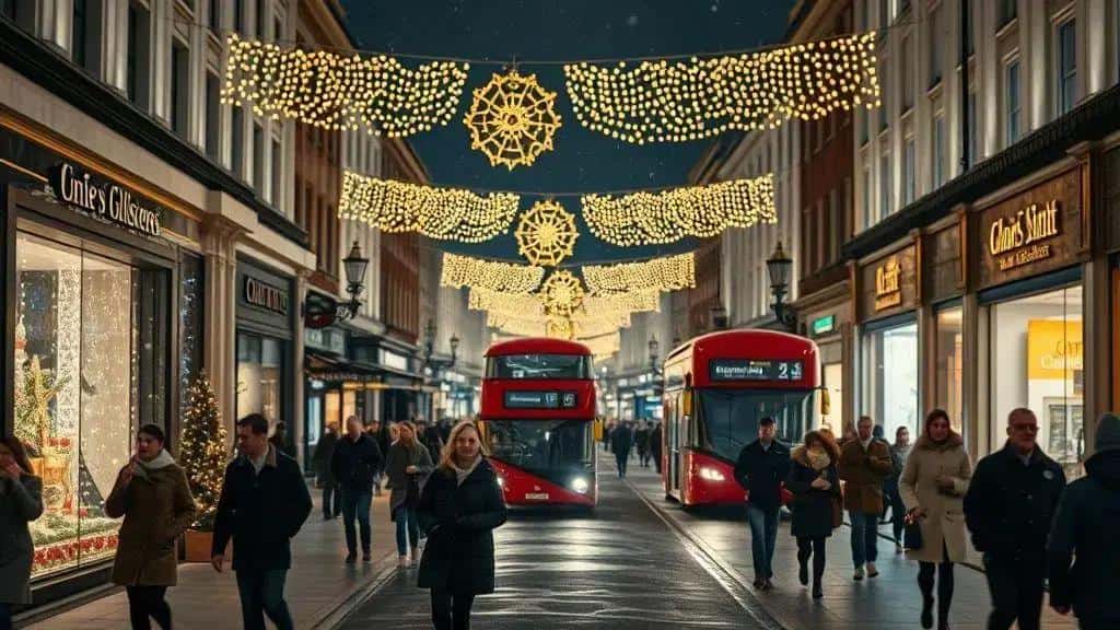 Principais ruas e avenidas iluminadas em 2025 Principais ruas e avenidas iluminadas em 2025