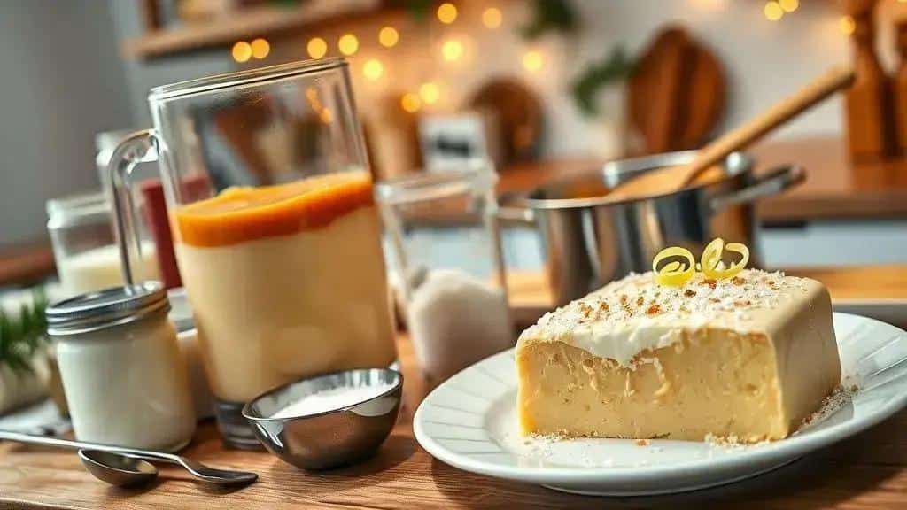 Pudim vegano e sem lactose: ingredientes e modo de preparo