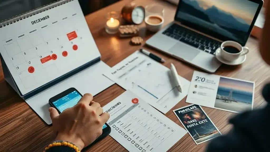 Quando reservar: cronograma e checklist de decisão