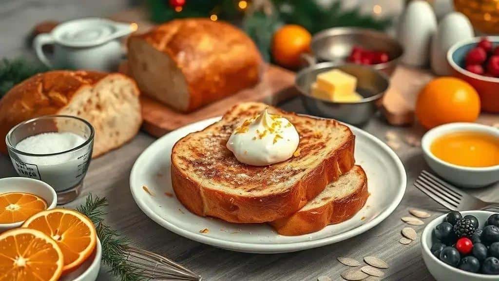 Rabanada com brioche e creme de mascarpone (receita 2): ingredientes e toque especial