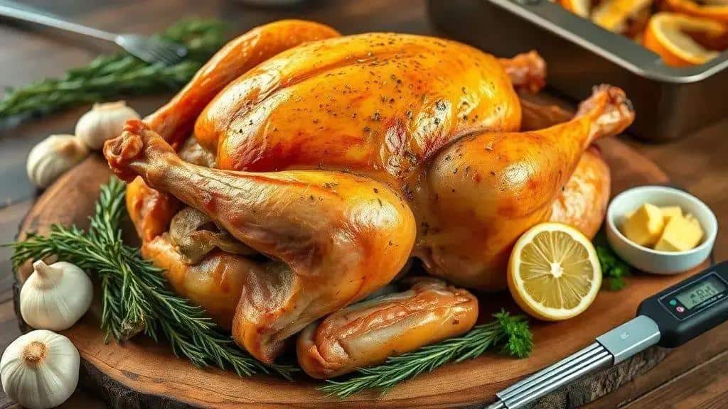 receita 4: peru à provençal com manteiga de ervas — ingredientes e preparo