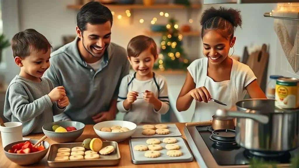 Receitas simples para fazer com as crianças