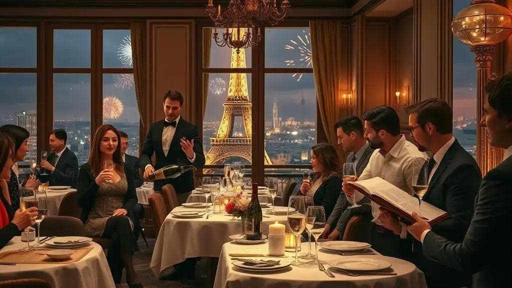 Reservas, restaurantes e ceias especiais para turistas