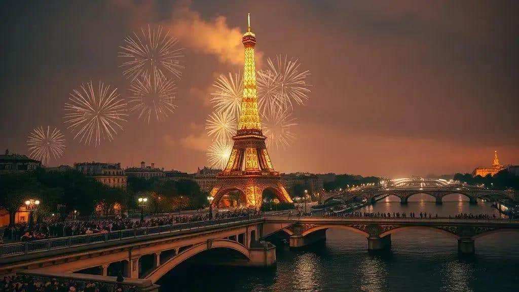 Réveillon em Paris: Onde Ver os Fogos e o que Fazer na Véspera de Ano Novo.