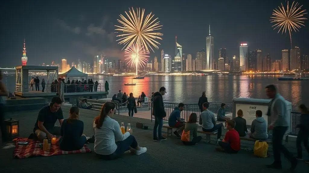 Segurança, saúde e alternativas econômicas para comemorar o reveillon