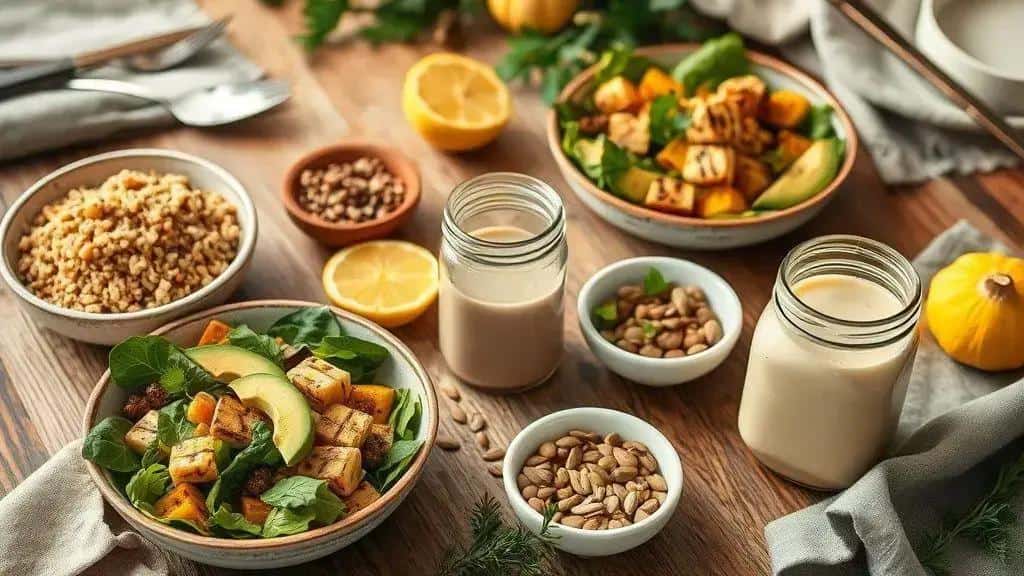 Substituições e variações para versões veganas e leves