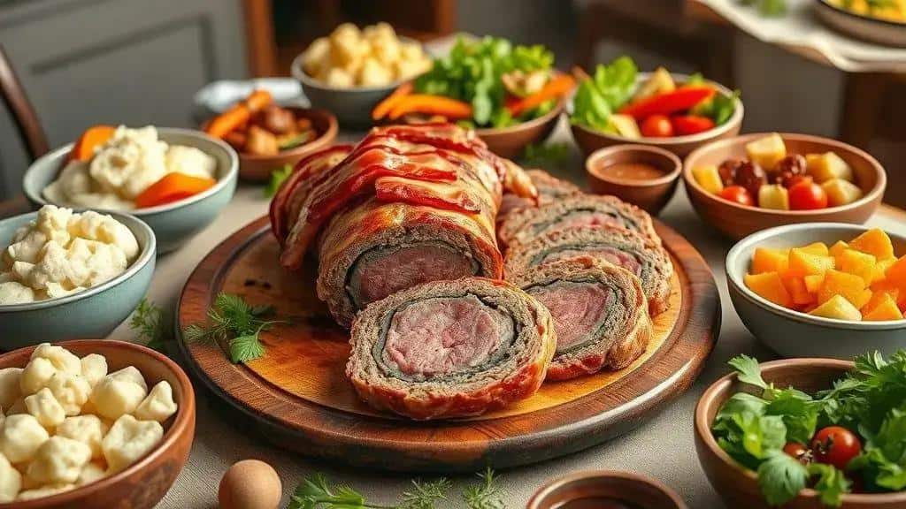 Sugestões de acompanhamentos e apresentação para a ceia