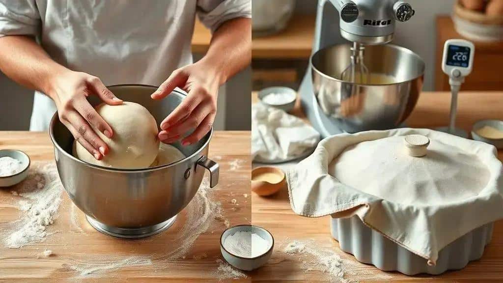 Técnicas de fermentação e sova para panetone perfeito