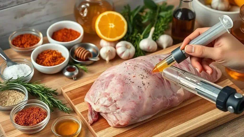 Temperos e marinadas essenciais para um pernil suculento
