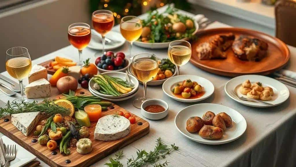 Tendências gastronômicas nas festas de fim de ano 2025