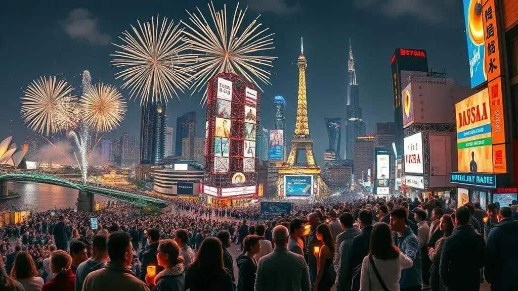 Top cidades internacionais para uma virada inesquecível (2026)