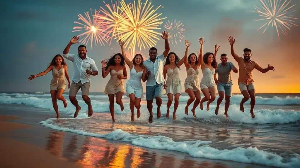 Tradições de Ano Novo pelo Brasil: Pular 7 Ondas e Outras Crenças