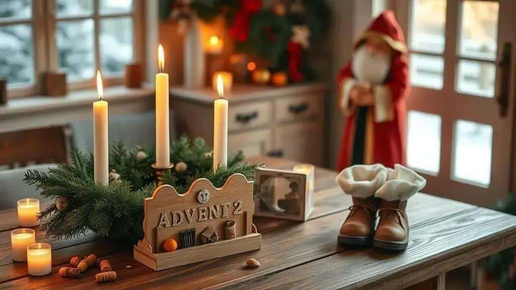 Tradições do Advento: calendários, coroas e a noite de São Nicolau