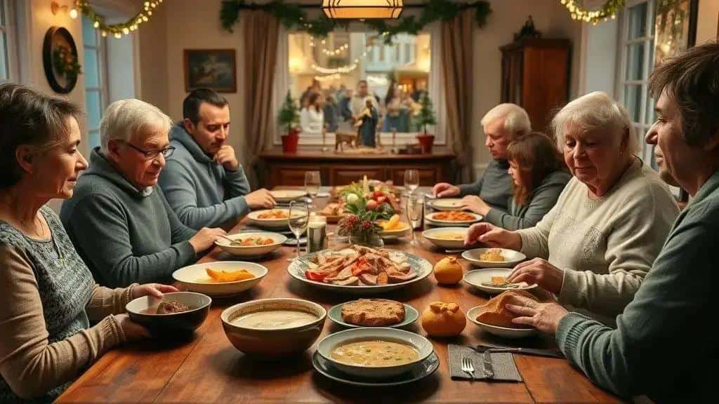 Tradições familiares e celebrações regionais