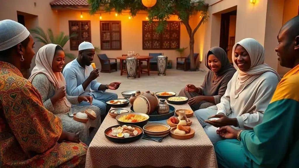 Tradições locais: ceias, músicas e celebrações mistas Tradições locais: ceias, músicas e celebrações mistas