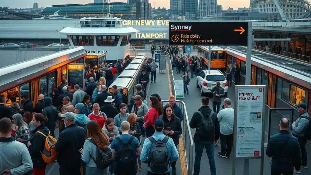 Transporte, fechamento de ruas e planejamento de chegada
