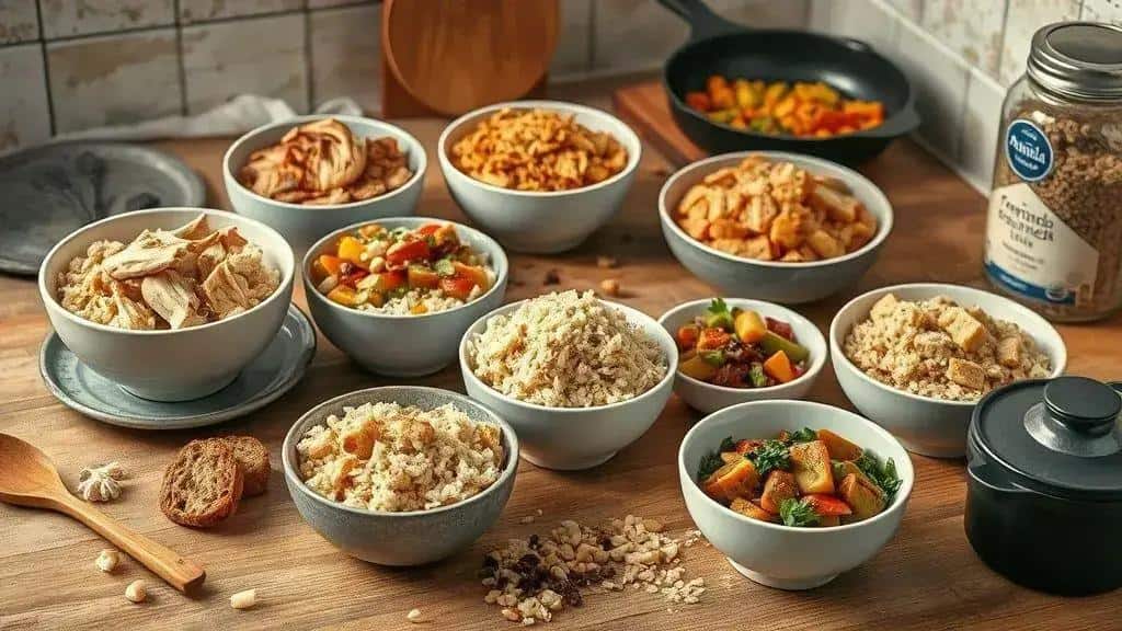 Variações da farofa para aproveitar sobras e reduzir custos