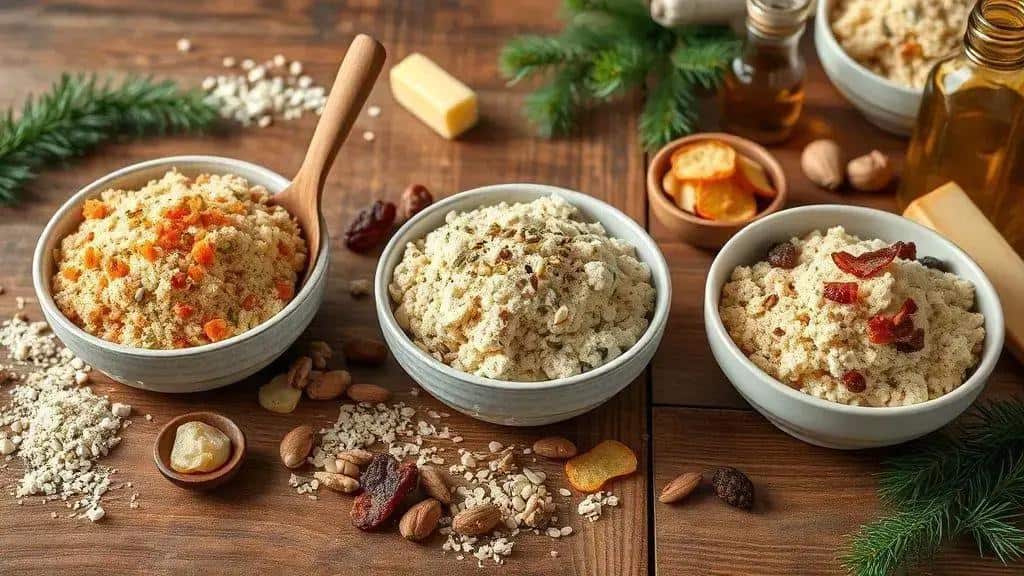 Variações da farofa: versão vegana, sem glúten e incrementos festivos