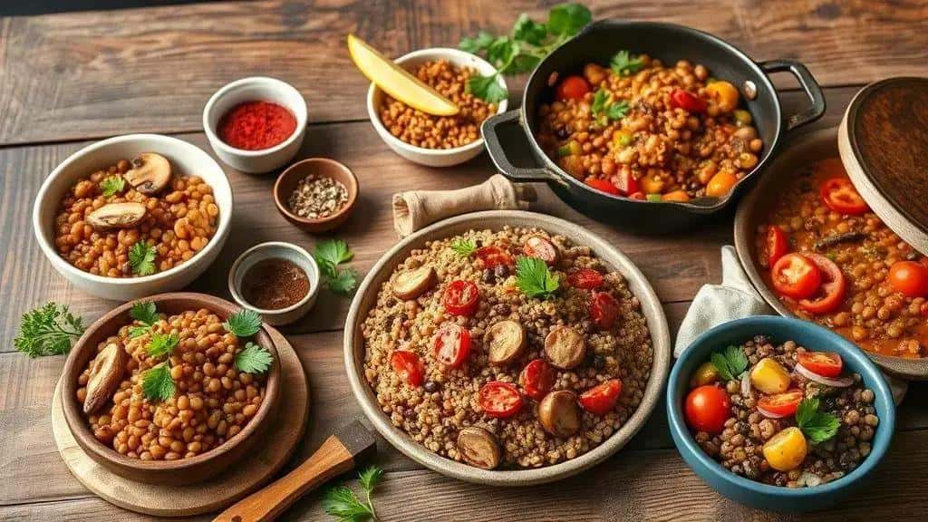 Variações da Lentilha da Sorte Variações da Lentilha da Sorte