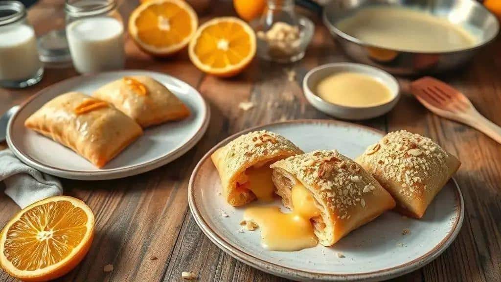 Variações da rabanada cremosa: vegana, recheada e versão crocante