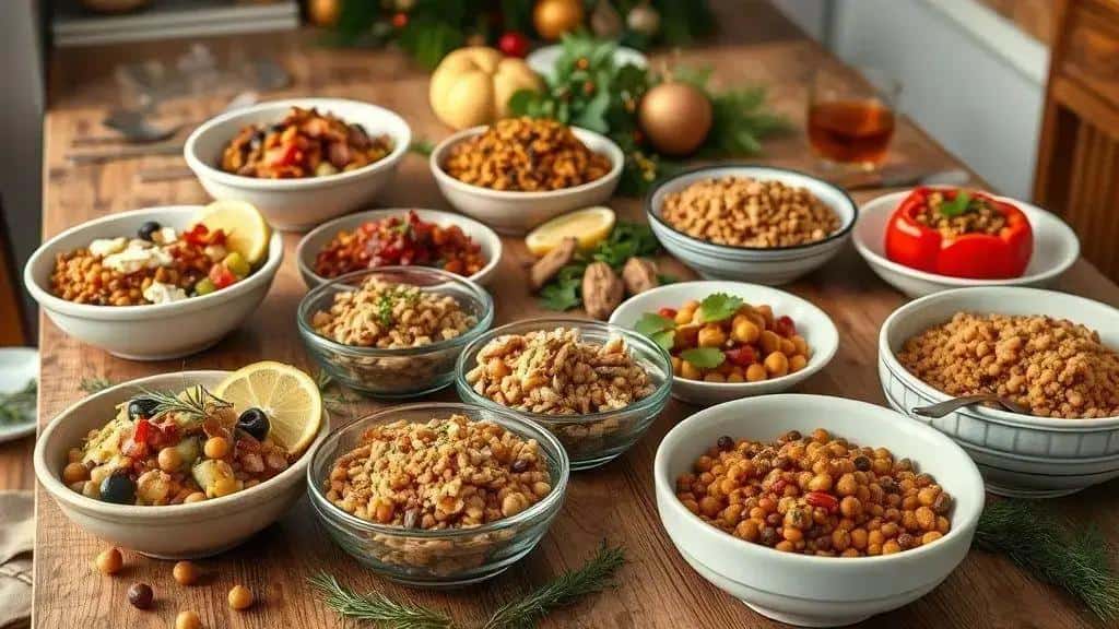 Variações da receita: Salada morna de lentilha