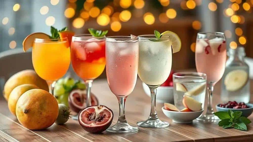 Variações do coquetel réveillon kids