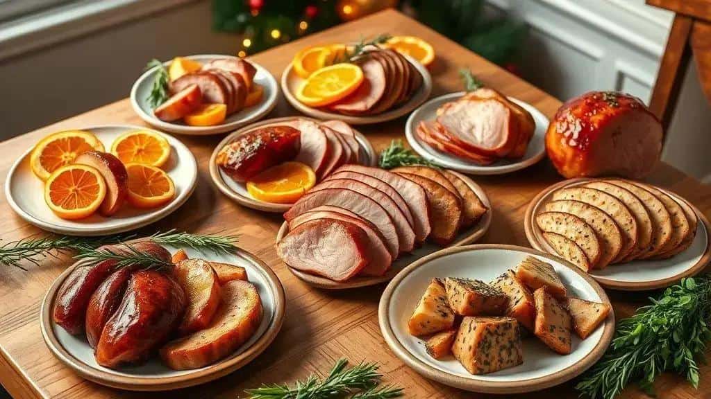 Variações do tender de Ano Novo: opções práticas e festivas