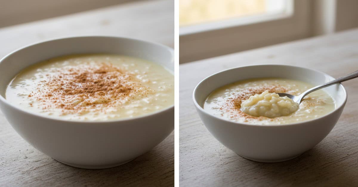 Leia mais sobre o artigo Arroz Doce Cremoso com Canela e Leite Condensado