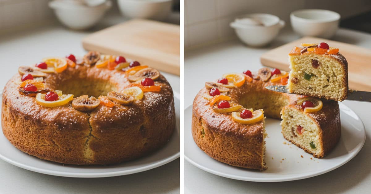 Leia mais sobre o artigo Bolo Rei Português Autêntico (Diferente do Panetone)