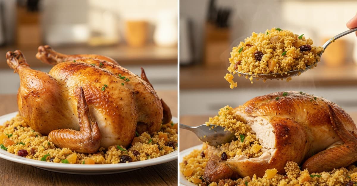 Leia mais sobre o artigo Chester Recheado com Farofa de Frutas