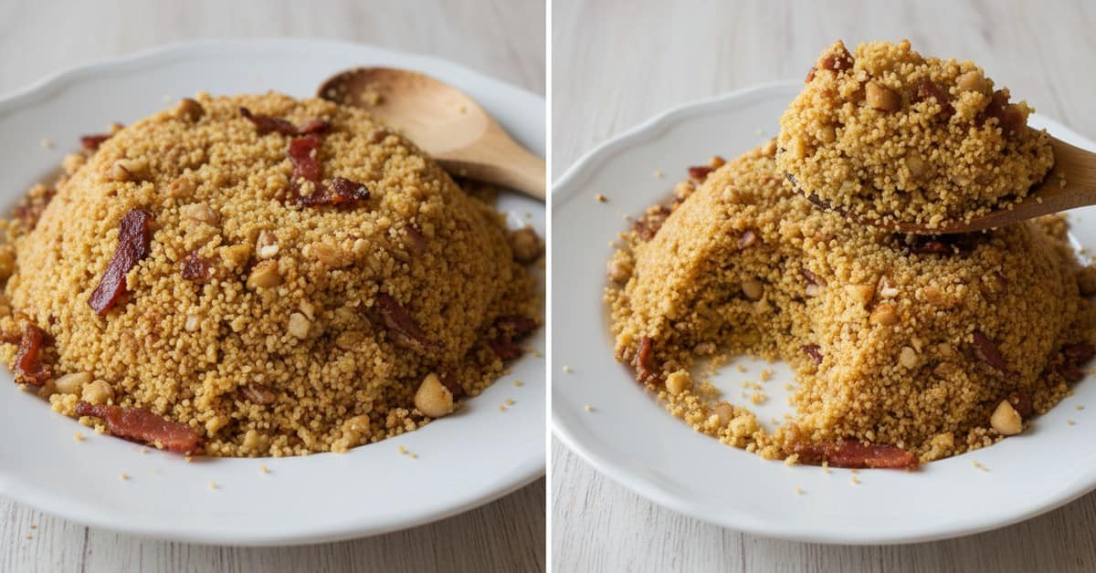 Leia mais sobre o artigo Farofa Natalina de Castanhas e Bacon (Crocrante)