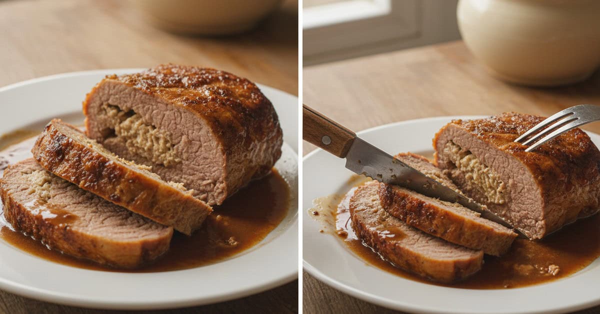 Leia mais sobre o artigo Lagarto Recheado com Bacon e Queijo Cremoso